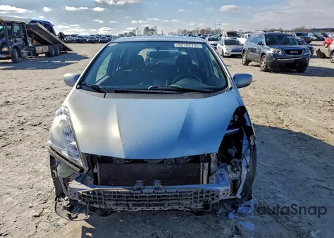 2009 Honda Fit Sport из США, поврежденный, VIN JHMGE88639S049510